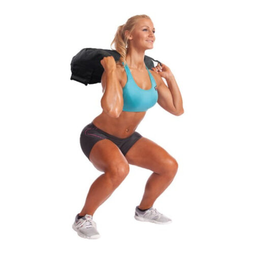 Sac a sable ajustable Bodysculpture Noir orange