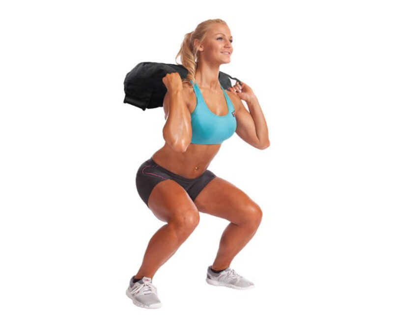 Sac a sable ajustable Bodysculpture Noir orange