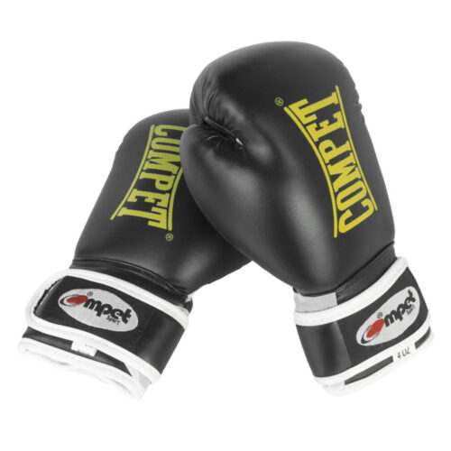 Gants de Boxe Noir PU Compet
